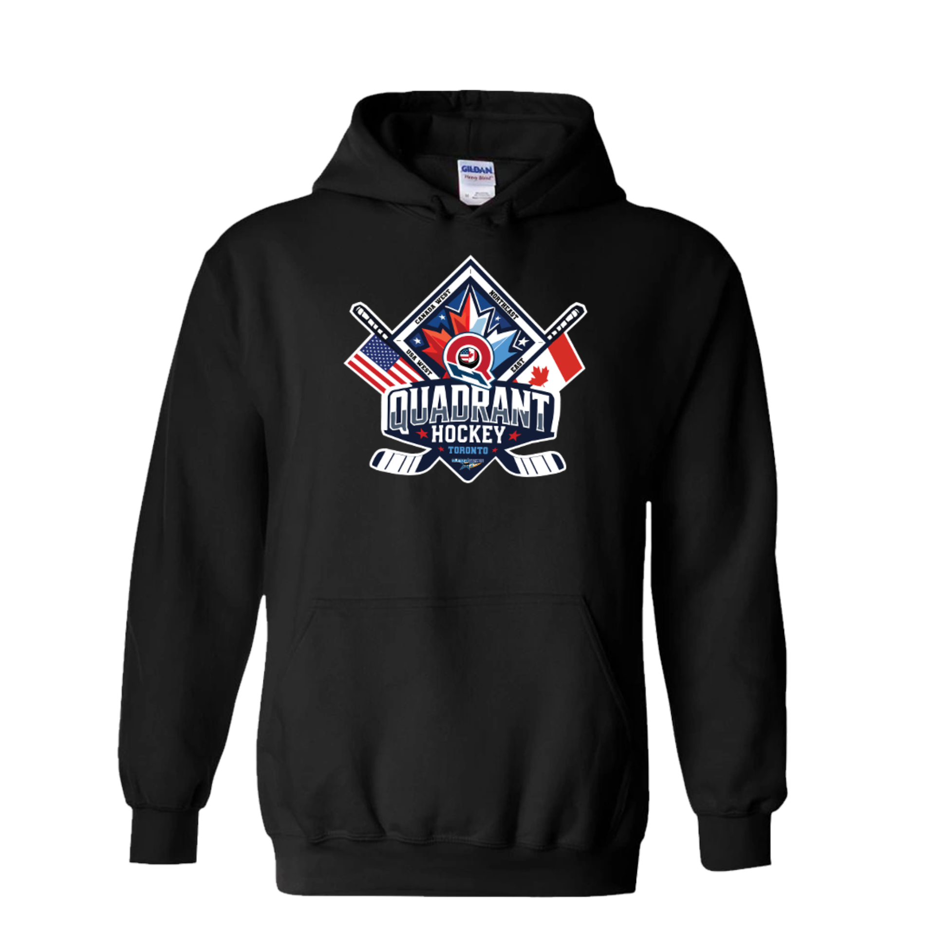 Quadrant Hockey Official Logo Hoodie