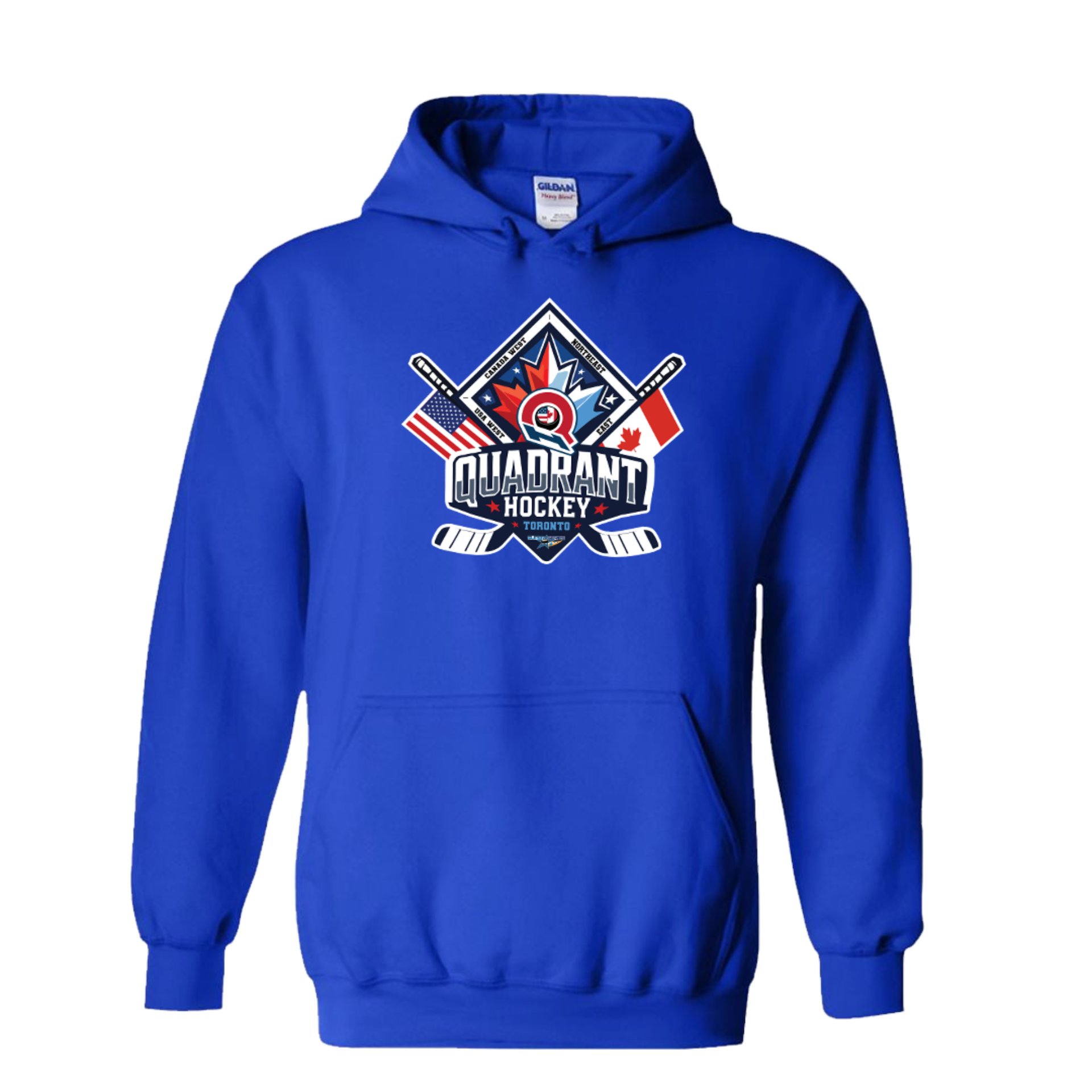 Quadrant Hockey Official Logo Hoodie