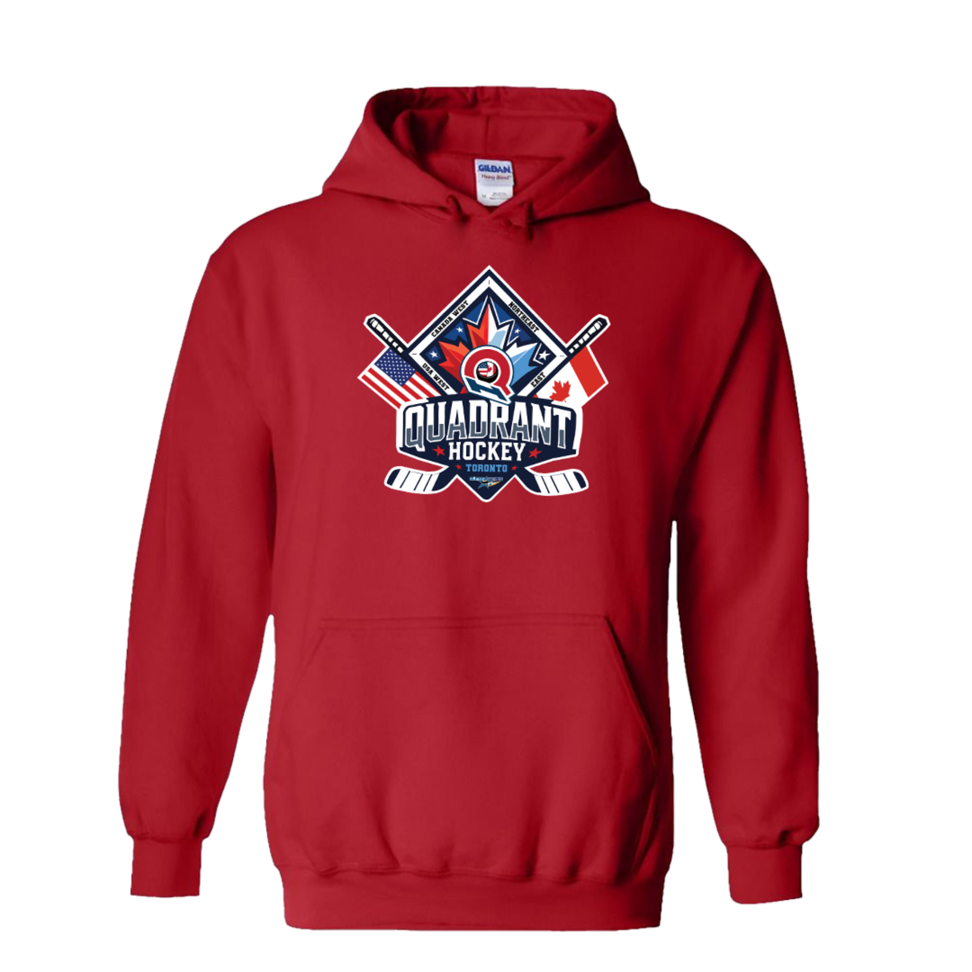 Quadrant Hockey Official Logo Hoodie