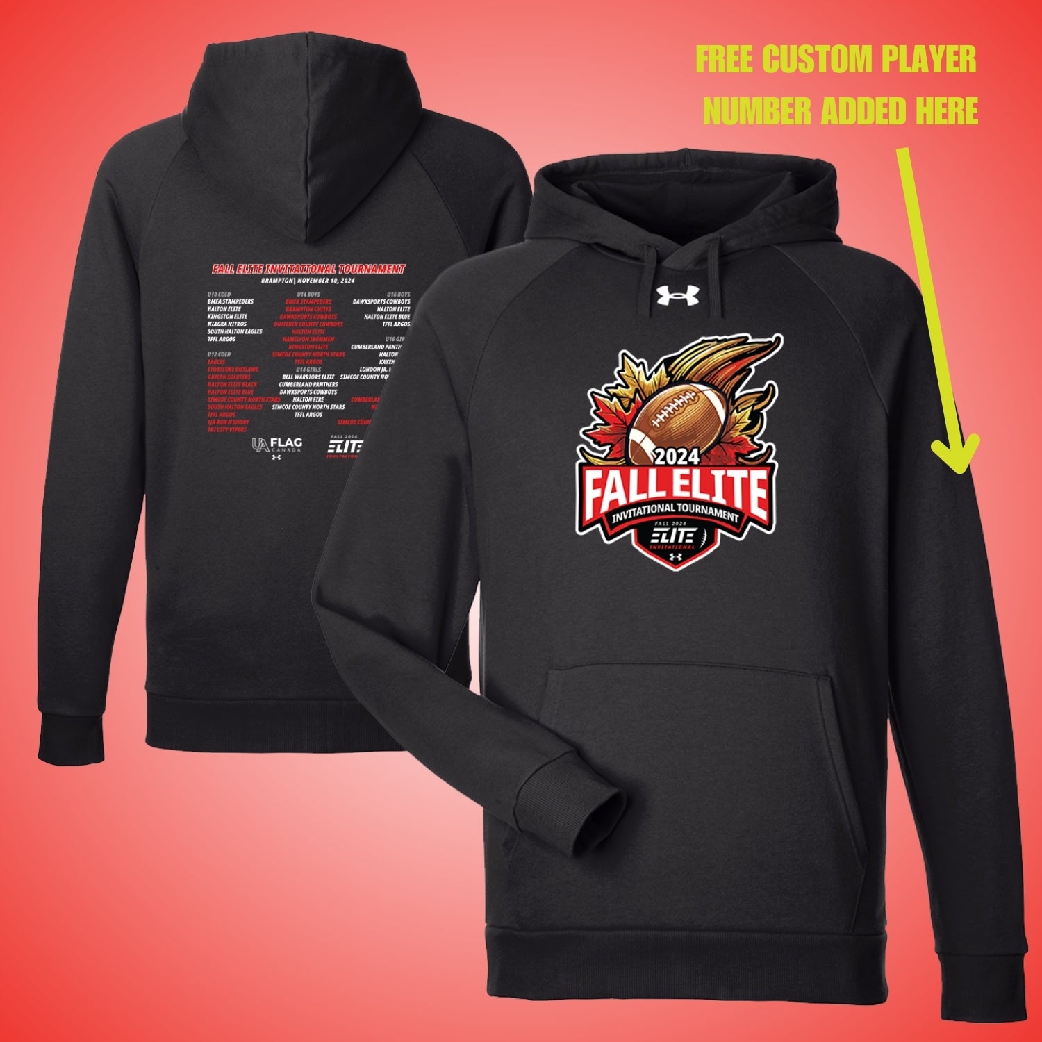 2024 UA Fall Elite Invitational Hoodie Post Event Sale
