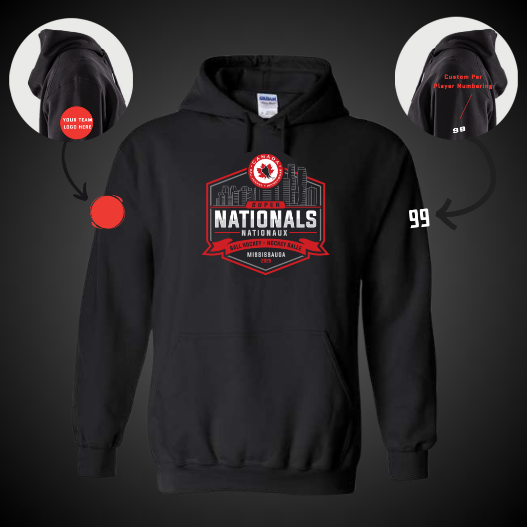 CBHA Jr. National Championships Hoodie Team Pre-Order