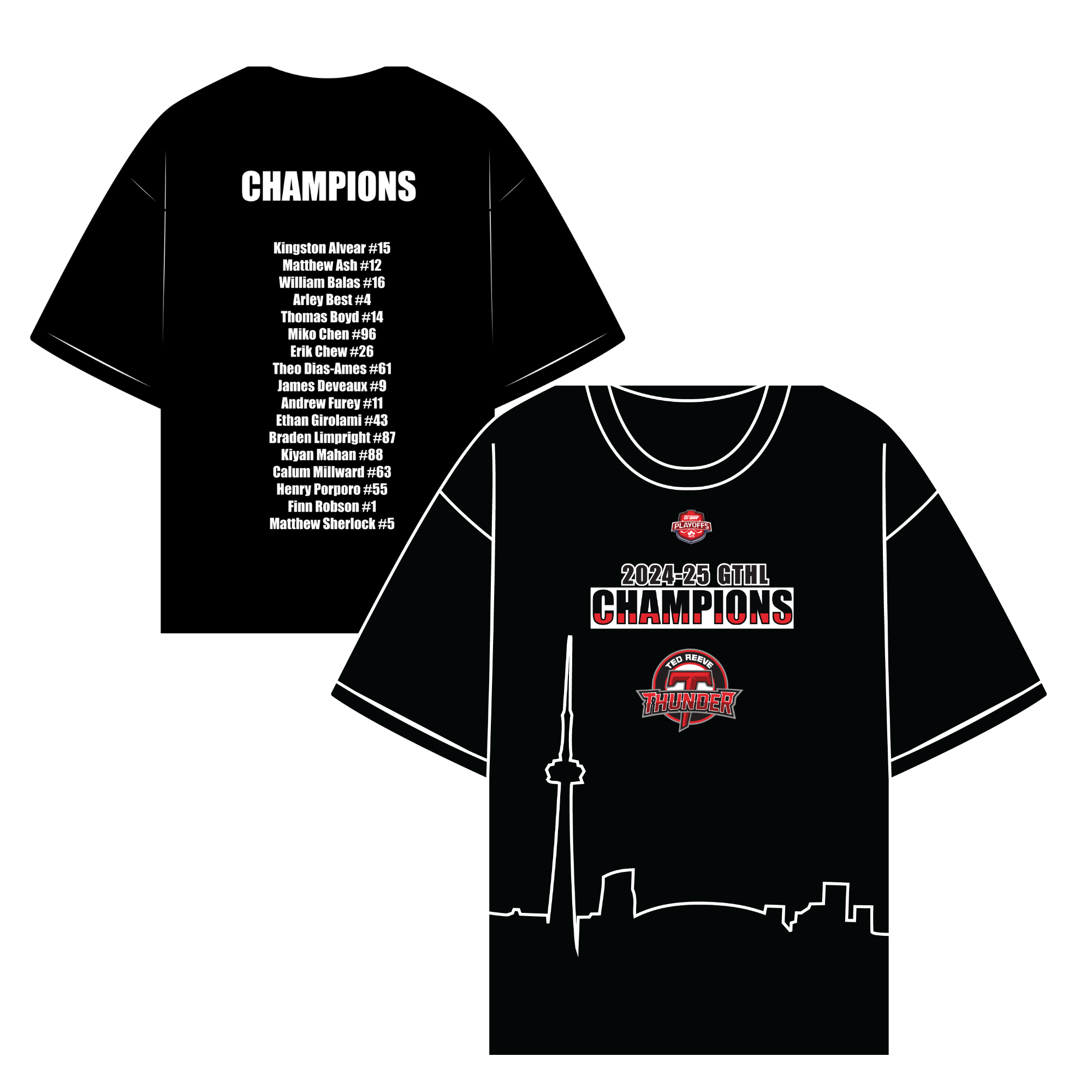 Ted Reeve GTHL Champion T-Shirt