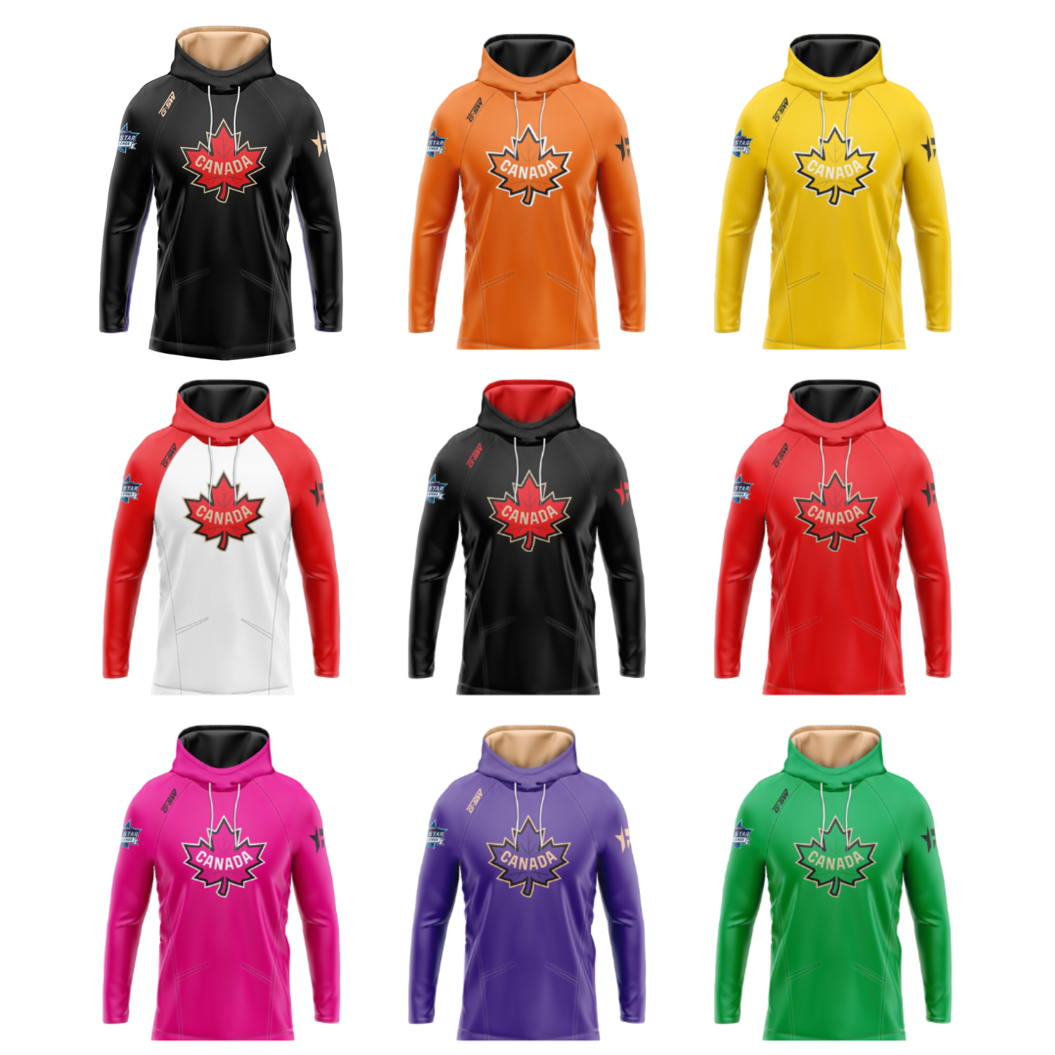 All Star Team Canada Performance Hoodie