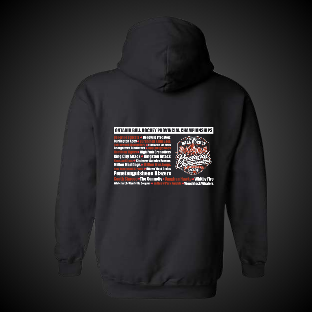 Provincial Championships OBHF Hoodie Post-Event