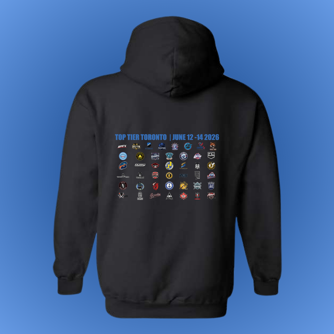 Top Tier Hoodie Team Pos-Event Sale