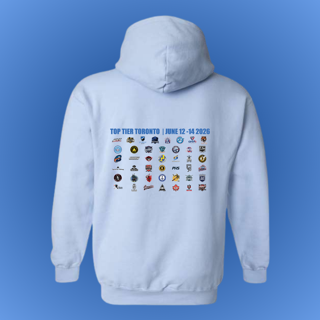 Top Tier Hoodie Team Pos-Event Sale