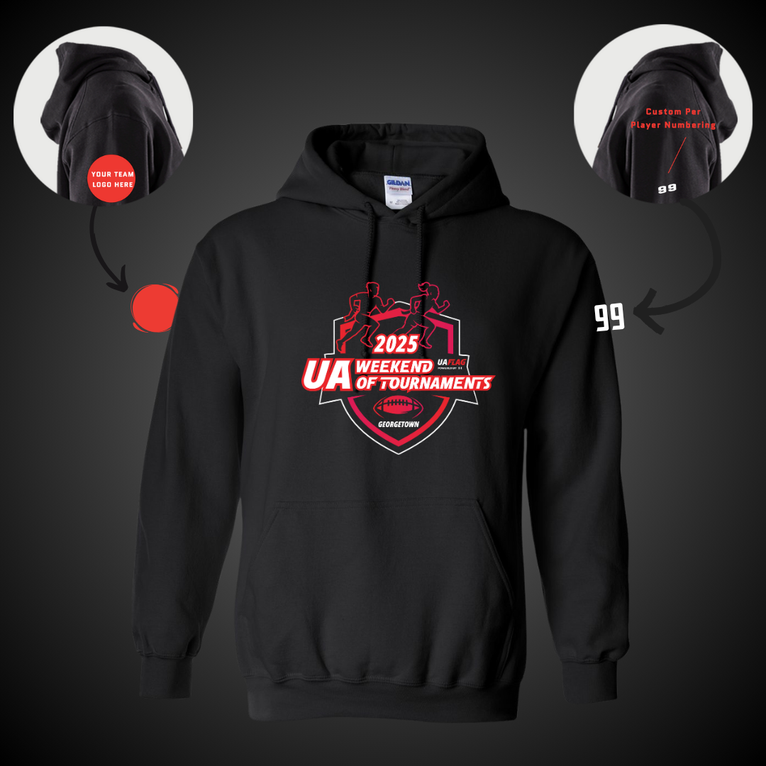 UA Flag Weekend of Tournaments Hoodie Team Pre-Order