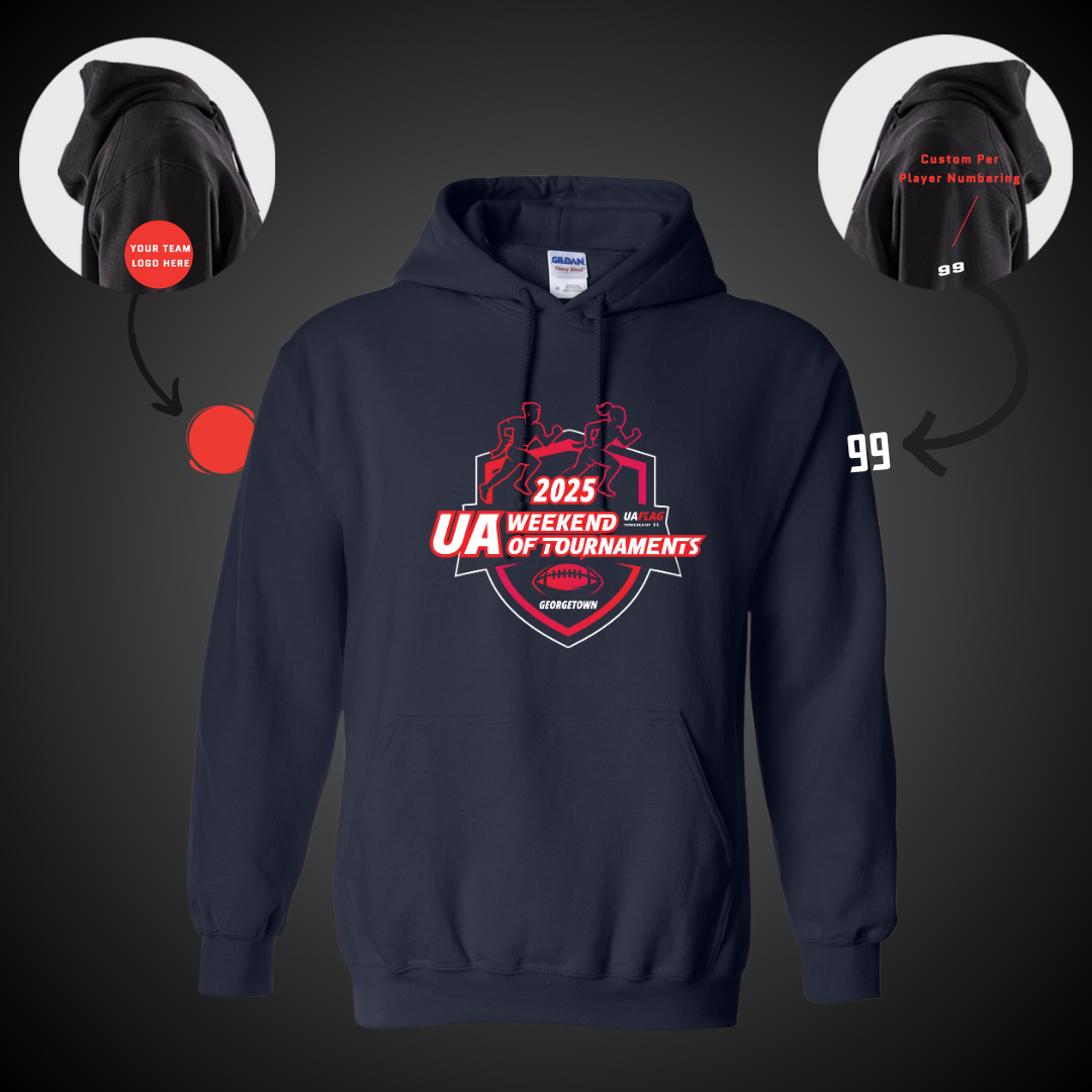 UA Flag Weekend of Tournaments Hoodie Team Pre-Order