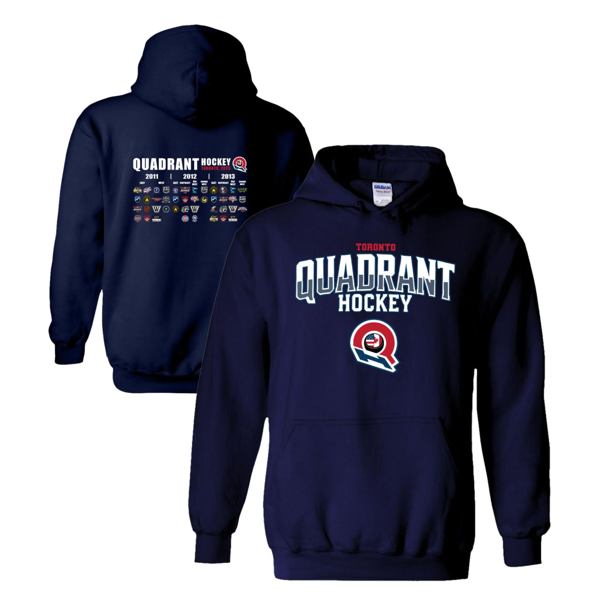 Quadrant Hockey Official Text Hoodie