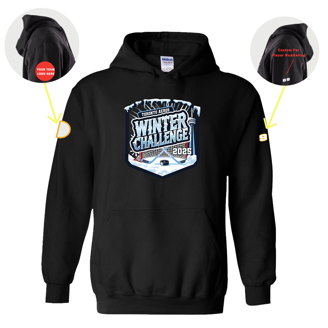 Aeros Winter Challenge Hoodie Team Pre-Order