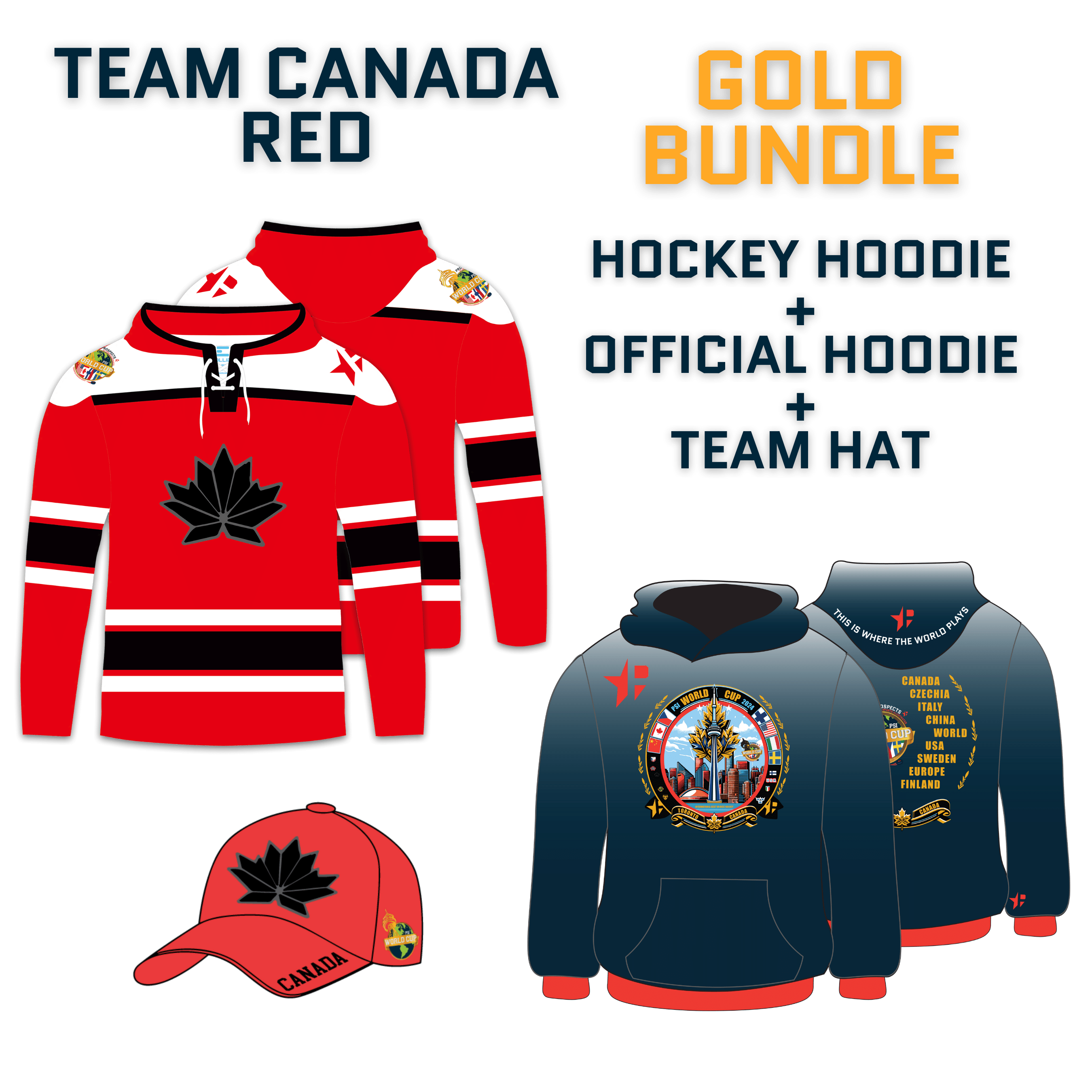 Canada Red World Cup Gold Bundle