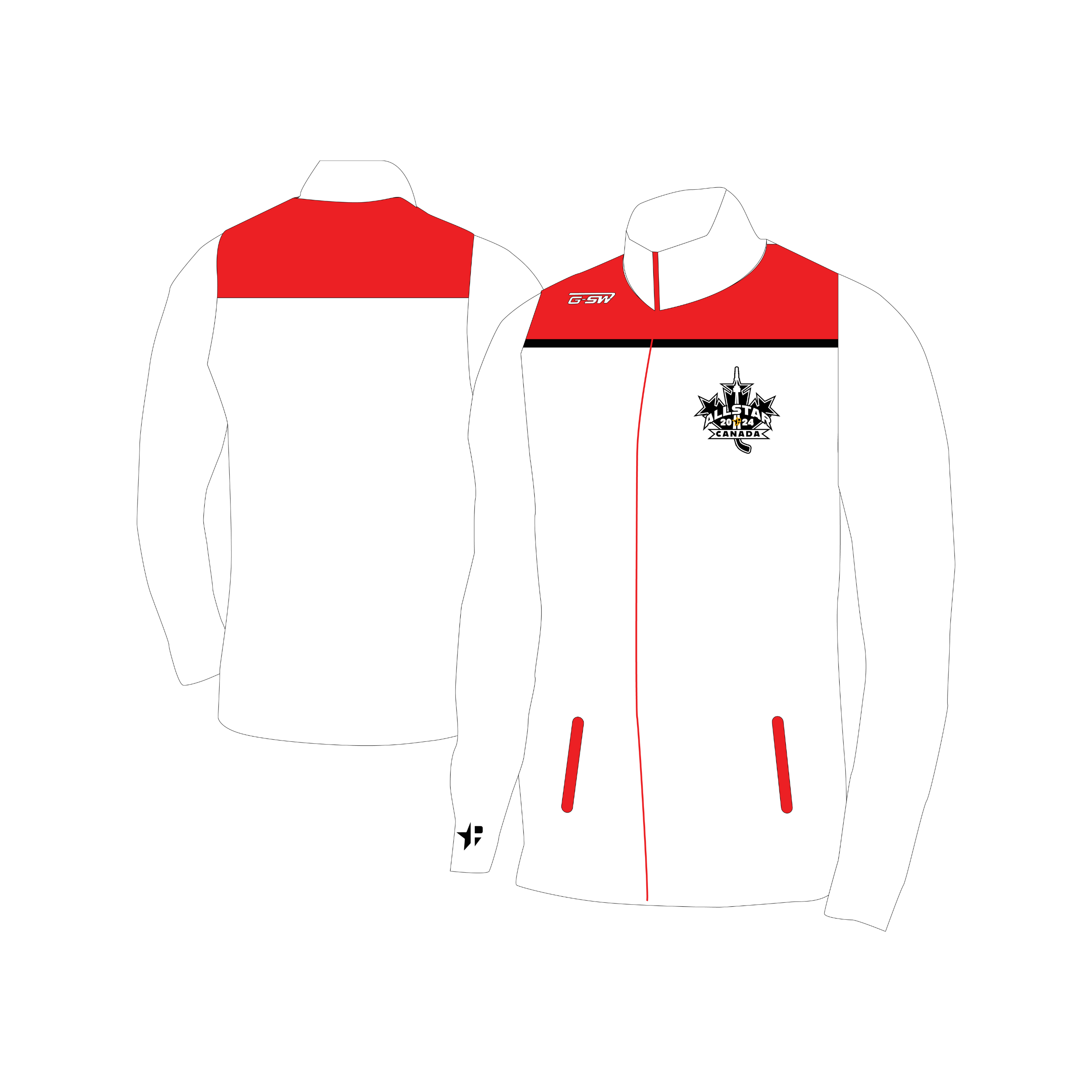 All Star Team Canada Track Jacket