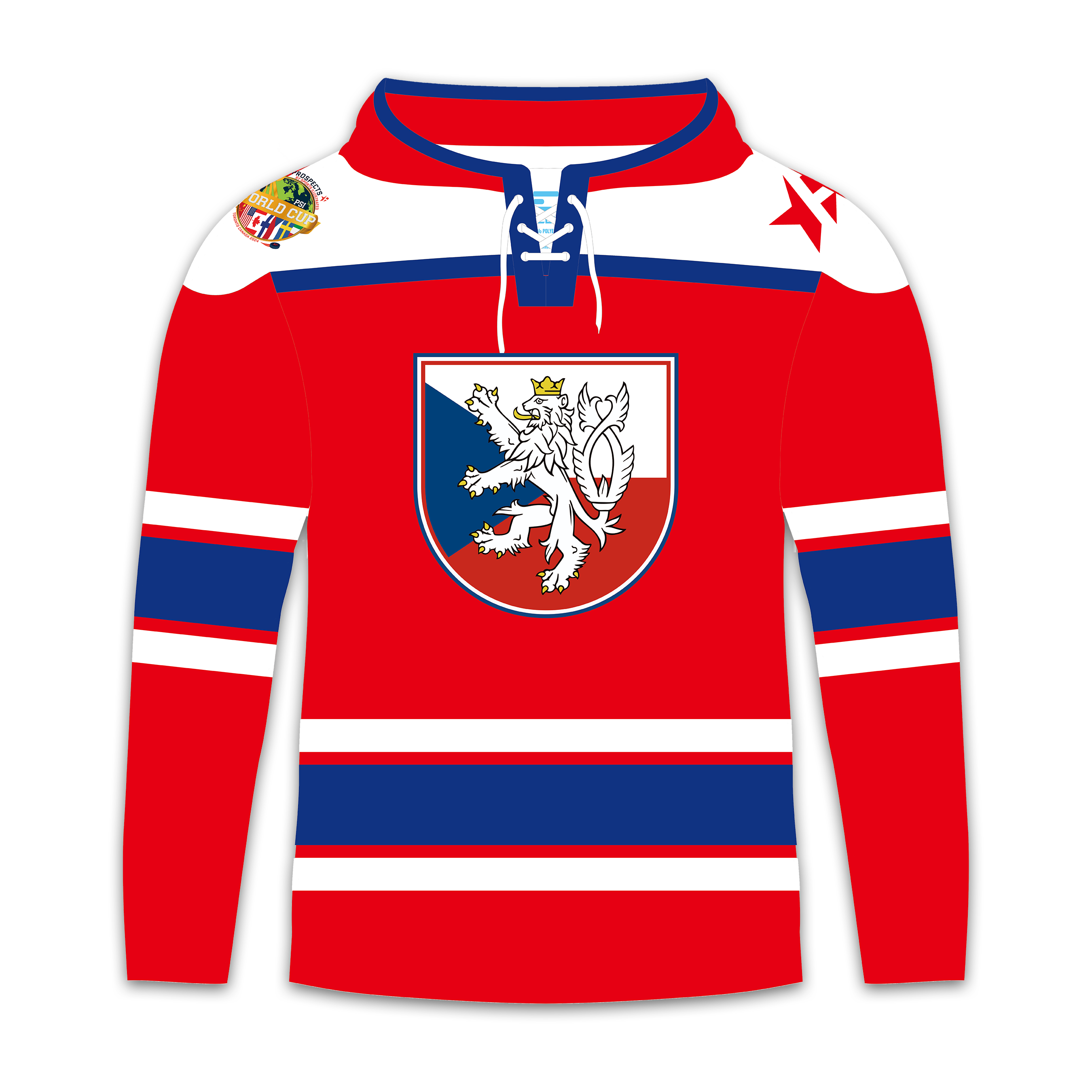 Czechia World Cup Hockey Hoodie