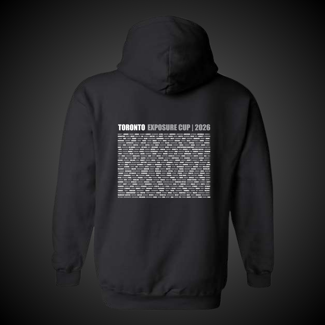 Toronto Exposure Cup Official Hoodie Post-Event Sale
