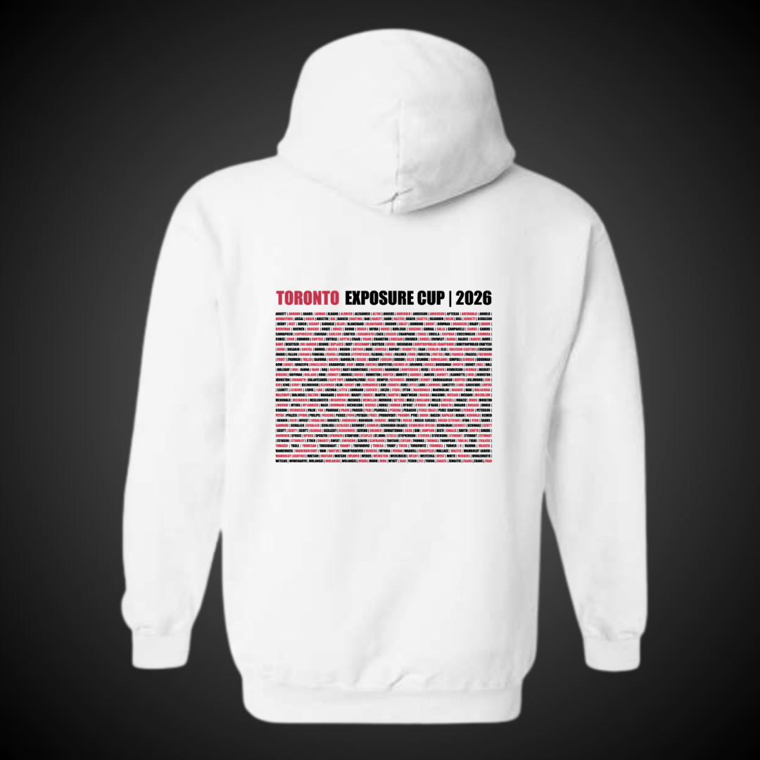 Toronto Exposure Cup Official Hoodie Post-Event Sale