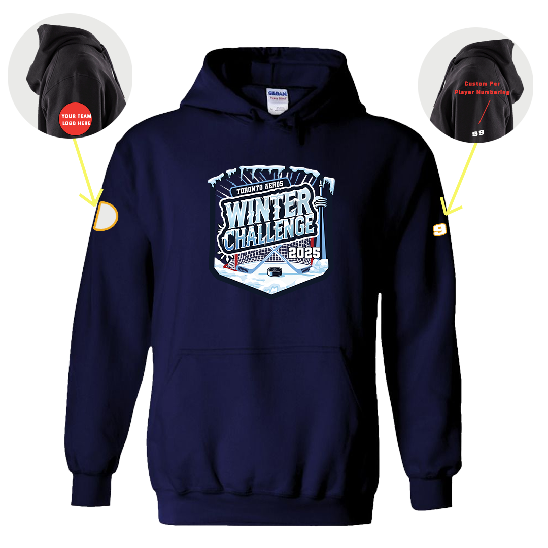 Aeros Winter Challenge Hoodie Team Pre-Order