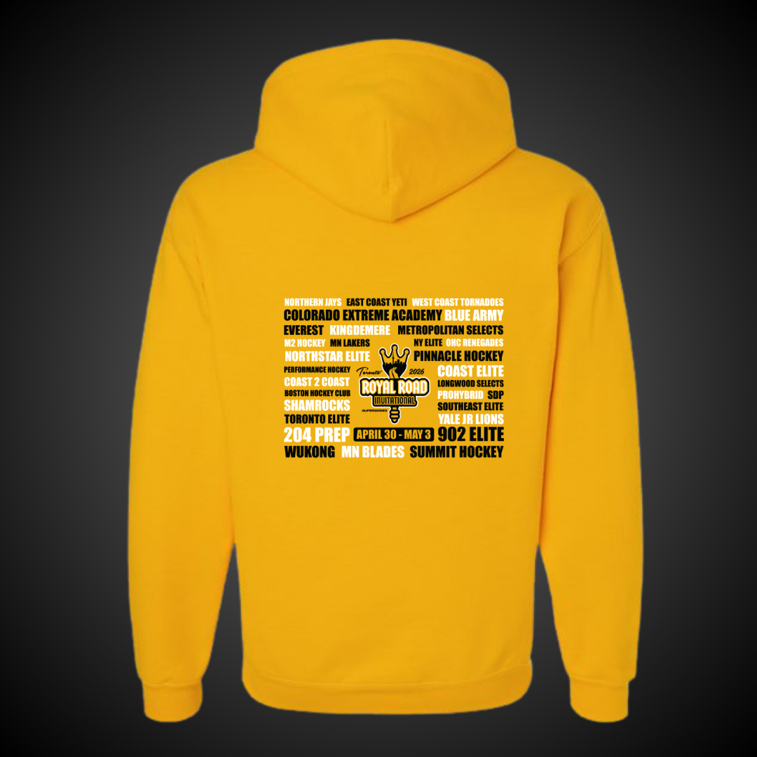 Royal Road Invitational Official Hoodie Post-Event Sale
