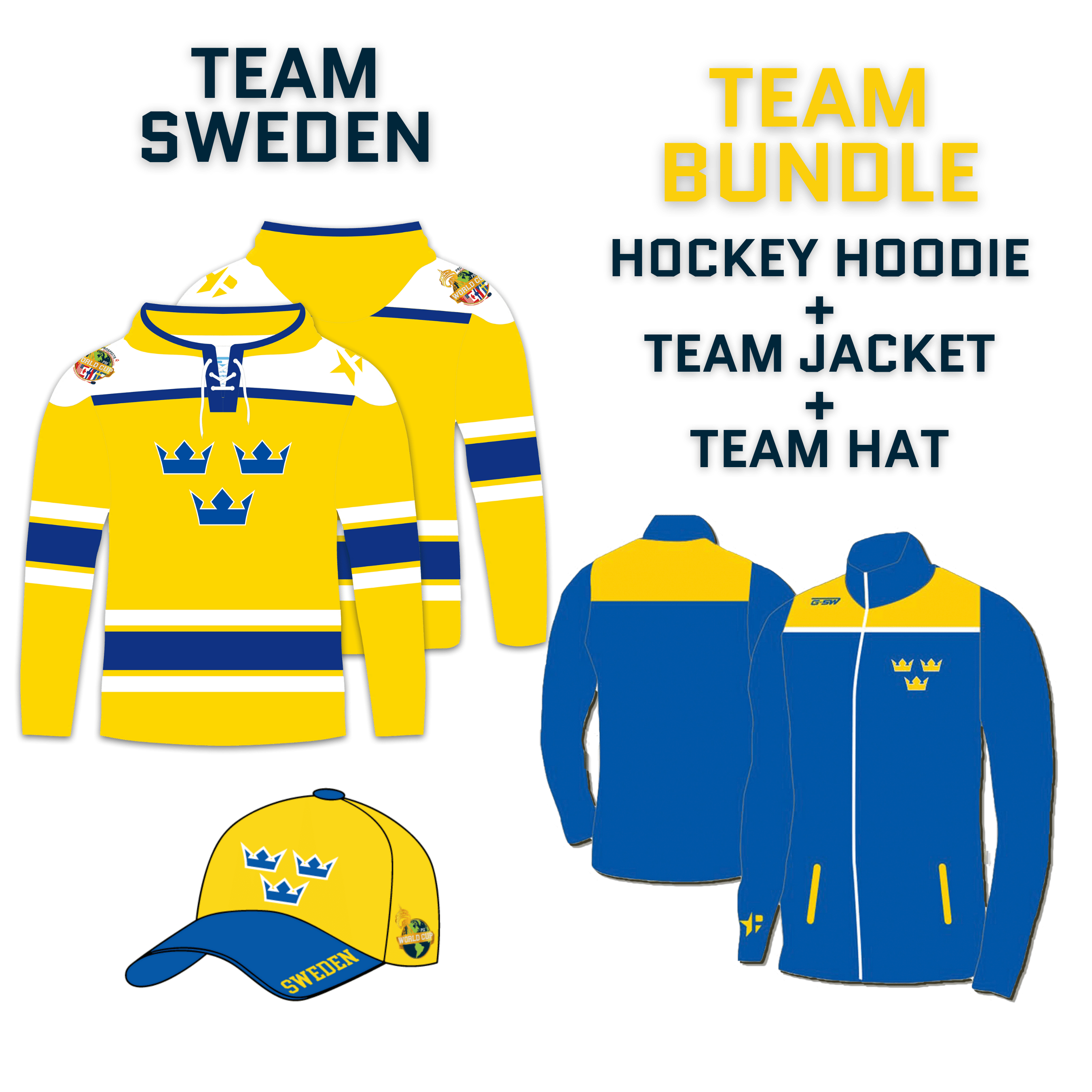 Sweden World Cup Team Bundle