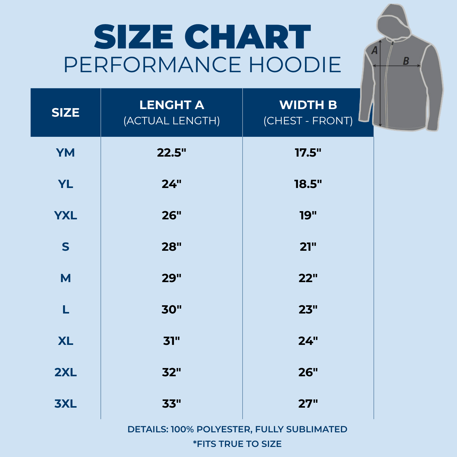 All Star Team USA Performance Hoodies