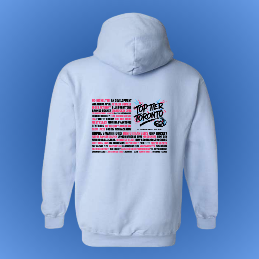Top Tier Hoodie Team Pos-Event Sale