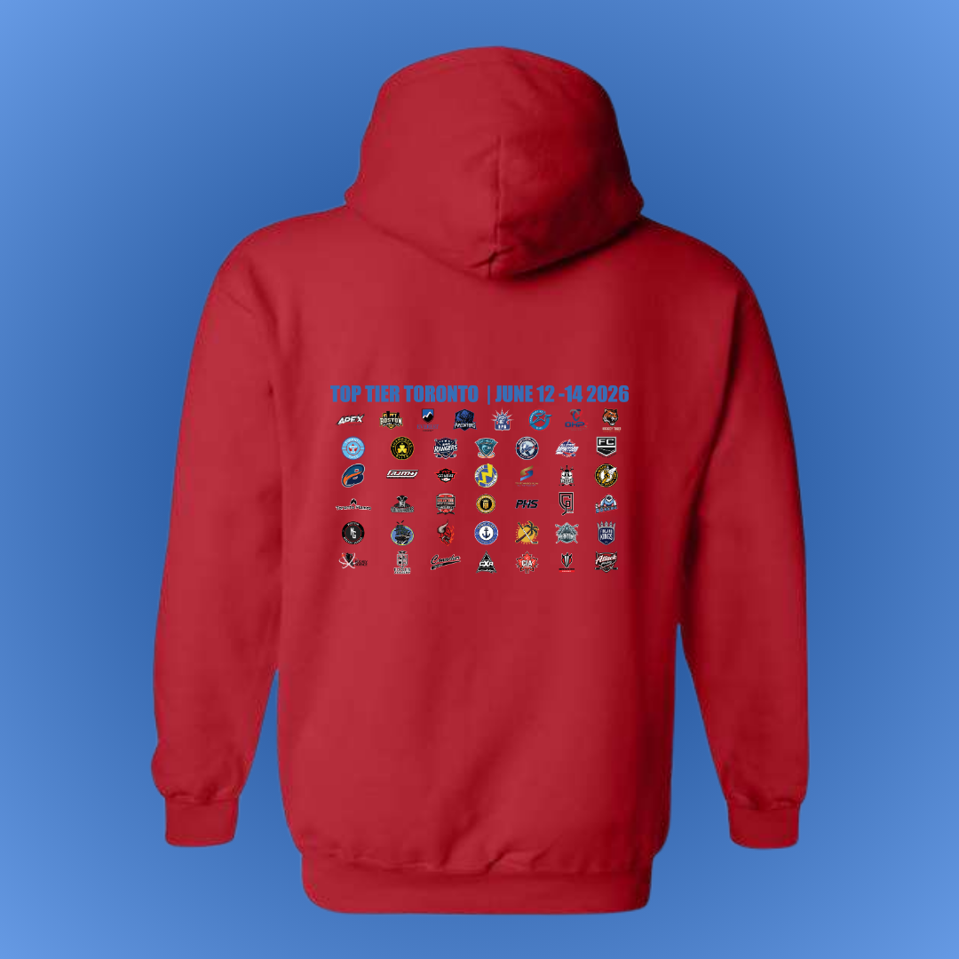 Top Tier Hoodie Team Pos-Event Sale