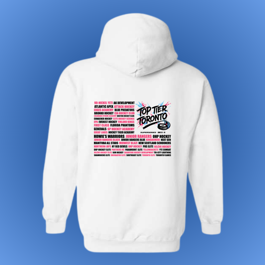 Top Tier Hoodie Team Pos-Event Sale