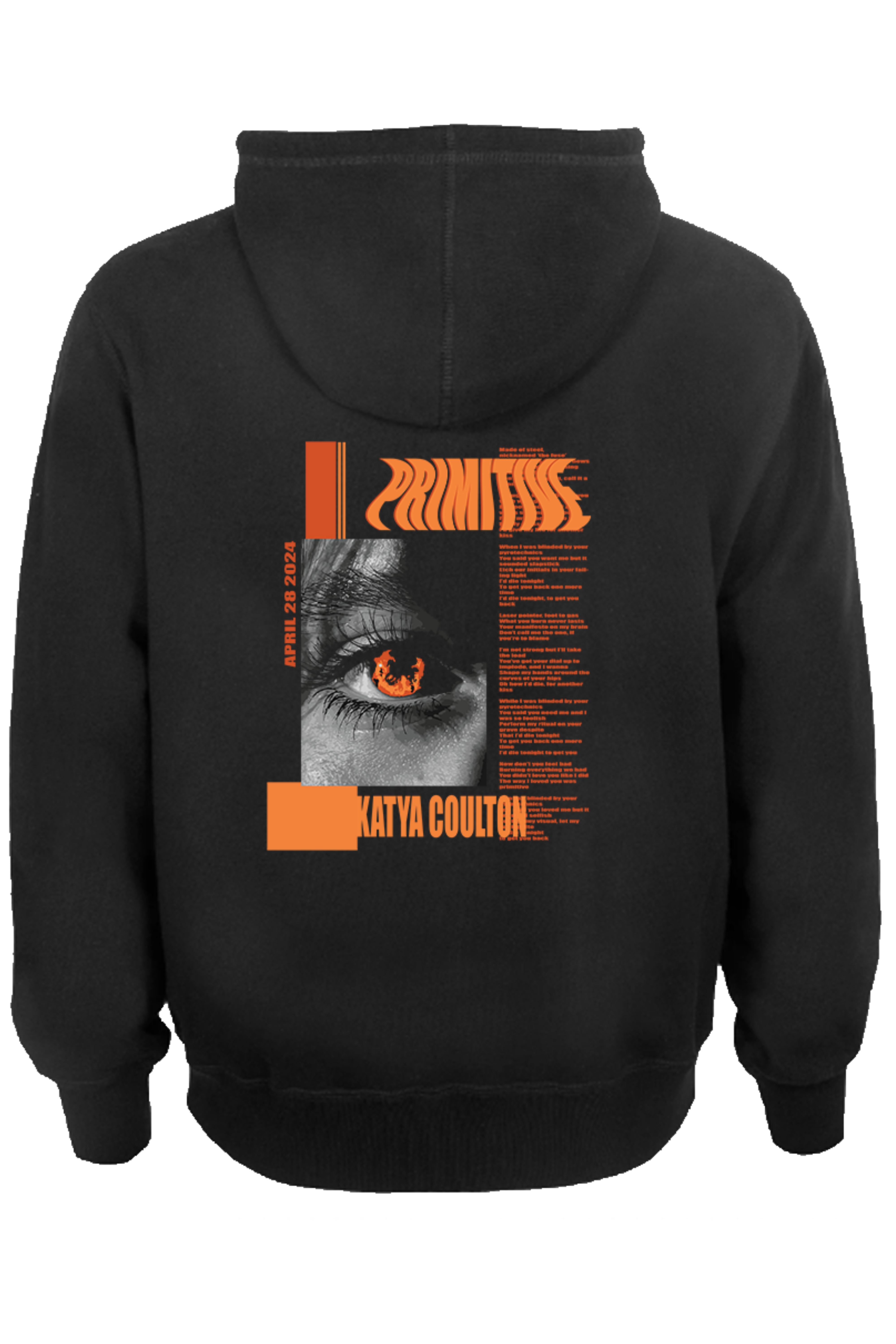 Primitive Hoodie - Orange Version